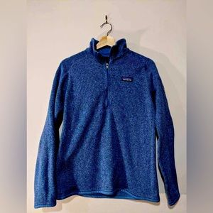 Patagonia Better Sweater Quarter Zip Fleece Pull Over